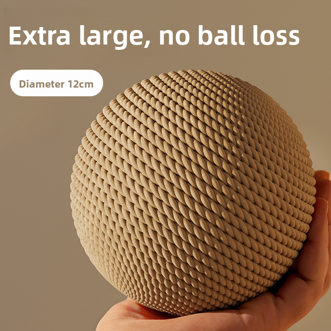 Sisal Cat Toy Ball with Sound