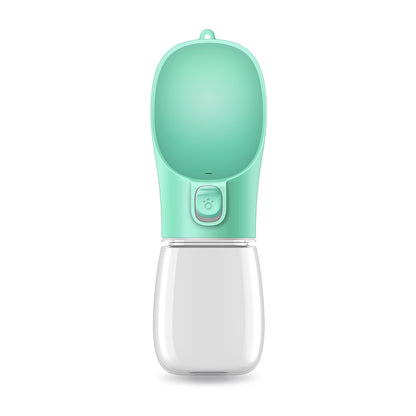 Portable Dog Water Bottle - Leak-Proof Pet Travel Drink Cup with Food-Grade Material (350ml/550ml)