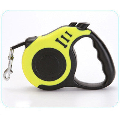 Heavy Duty Retractable Dog Leash - 3M/5M Tangled-Free Walking Lead with One-Hand Brake & Lock for Small and Medium Dogs