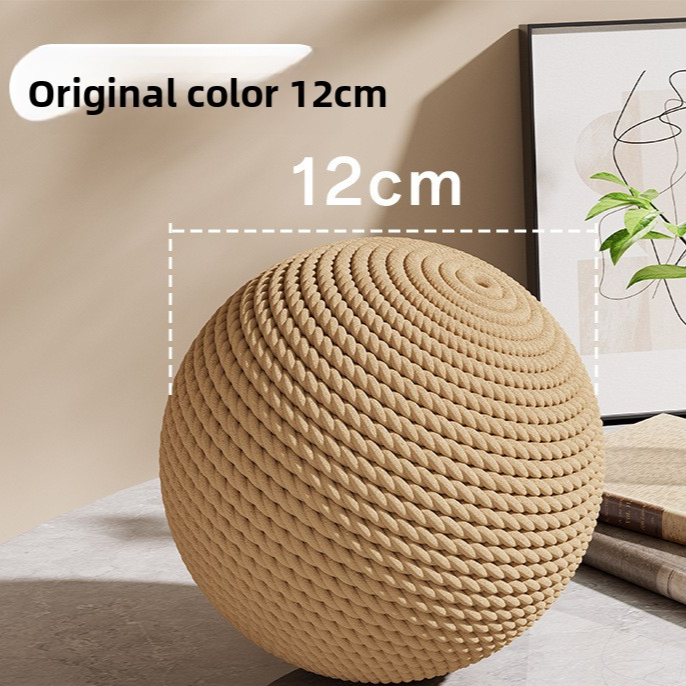 Sisal Cat Toy Ball with Sound