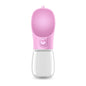 Portable Dog Water Bottle - Leak-Proof Pet Travel Drink Cup with Food-Grade Material (350ml/550ml)