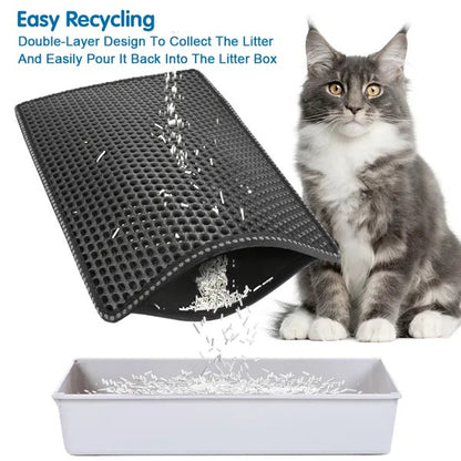 Double Layer Mats With MiLi Shape Scratching Design