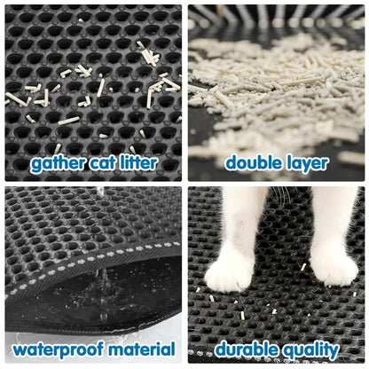 Double Layer Mats With MiLi Shape Scratching Design
