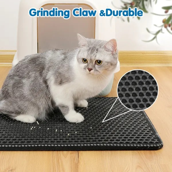 Double Layer Mats With MiLi Shape Scratching Design