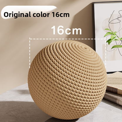 Sisal Cat Toy Ball with Sound