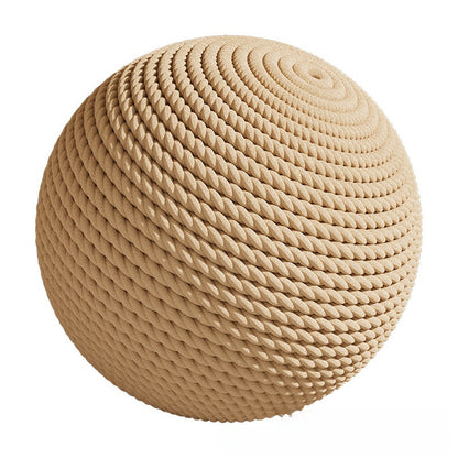 Sisal Cat Toy Ball with Sound
