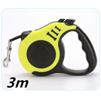 Heavy Duty Retractable Dog Leash - 3M/5M Tangled-Free Walking Lead with One-Hand Brake & Lock for Small and Medium Dogs