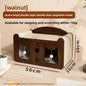 Luxury Wooden Cat Scratcher Villa - Natural Sisal Rope Climbing Frame & Furniture Protector