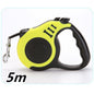 Heavy Duty Retractable Dog Leash - 3M/5M Tangled-Free Walking Lead with One-Hand Brake & Lock for Small and Medium Dogs